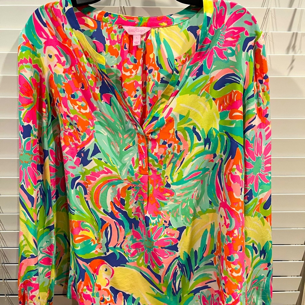 Lilly Pulitzer Elsa Top Sz large